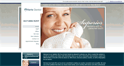 Desktop Screenshot of hartedental.com
